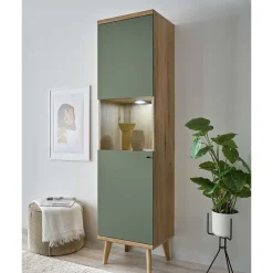 Esszimmervitrinenschrank Lora Stauraumvitrinen