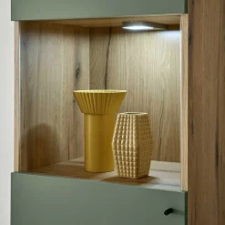 Esszimmervitrinenschrank Lora Stauraumvitrinen