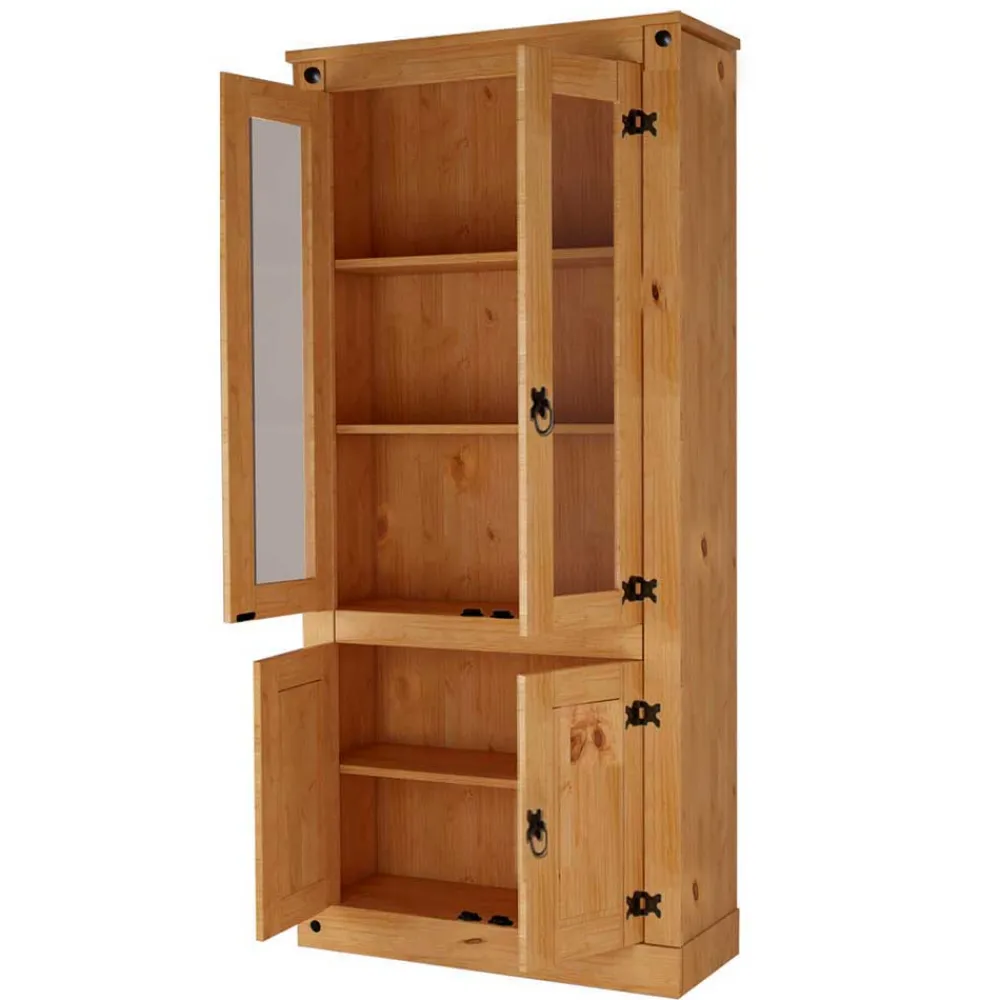 Best Esszimmervitrinenschrank Odangelo Wohnzimmerschrank|Massivholz Schränke