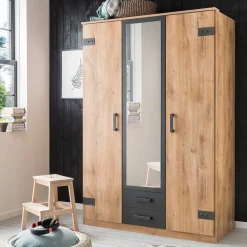 Factory Kleiderschrank Melcian*Pharao24 Best