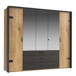 Factory Style Kleiderschrank Onlina*Pharao24 Outlet
