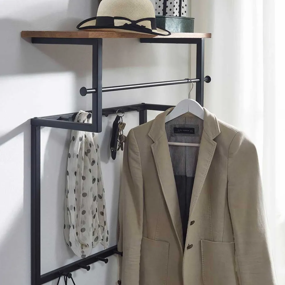 New Factory Wandgarderobe Zerettan Wandgarderoben|Massivholz Garderoben