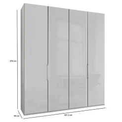 Falttürenkleiderschrank Kandu*Pharao24 Sale