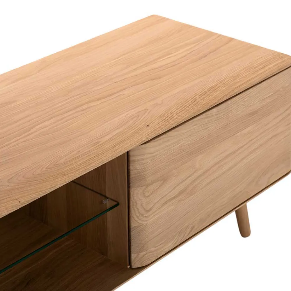 Clearance Fernseh Unterschrank Baylee Massivholz Tv Möbel|Fernsehtische