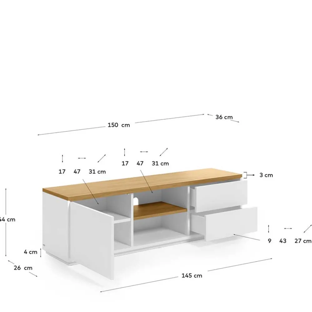 Best Fernsehboard Esdavon Fernsehkommoden
