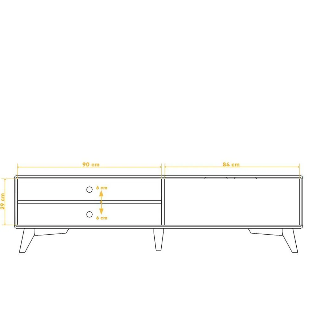 Clearance Fernsehboard Vedra Massivholz Tv Möbel|Fernsehtische