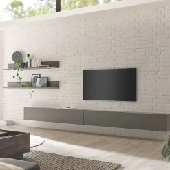 New Fernseher Schrankwand Hanniba Wohnwand 300 Cm|Moderne Wohnwände