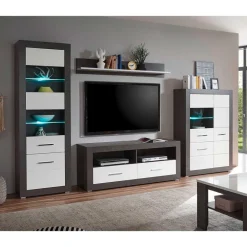 Discount Fernseher Schrankwand Jains Wohnwand 300 Cm|Moderne Wohnwände