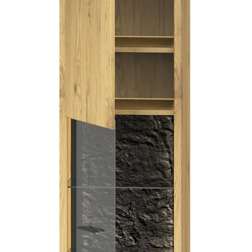 Discount Fernseher Schrankwand Ostoro Wohnwand 250 Cm|Moderne Wohnwände