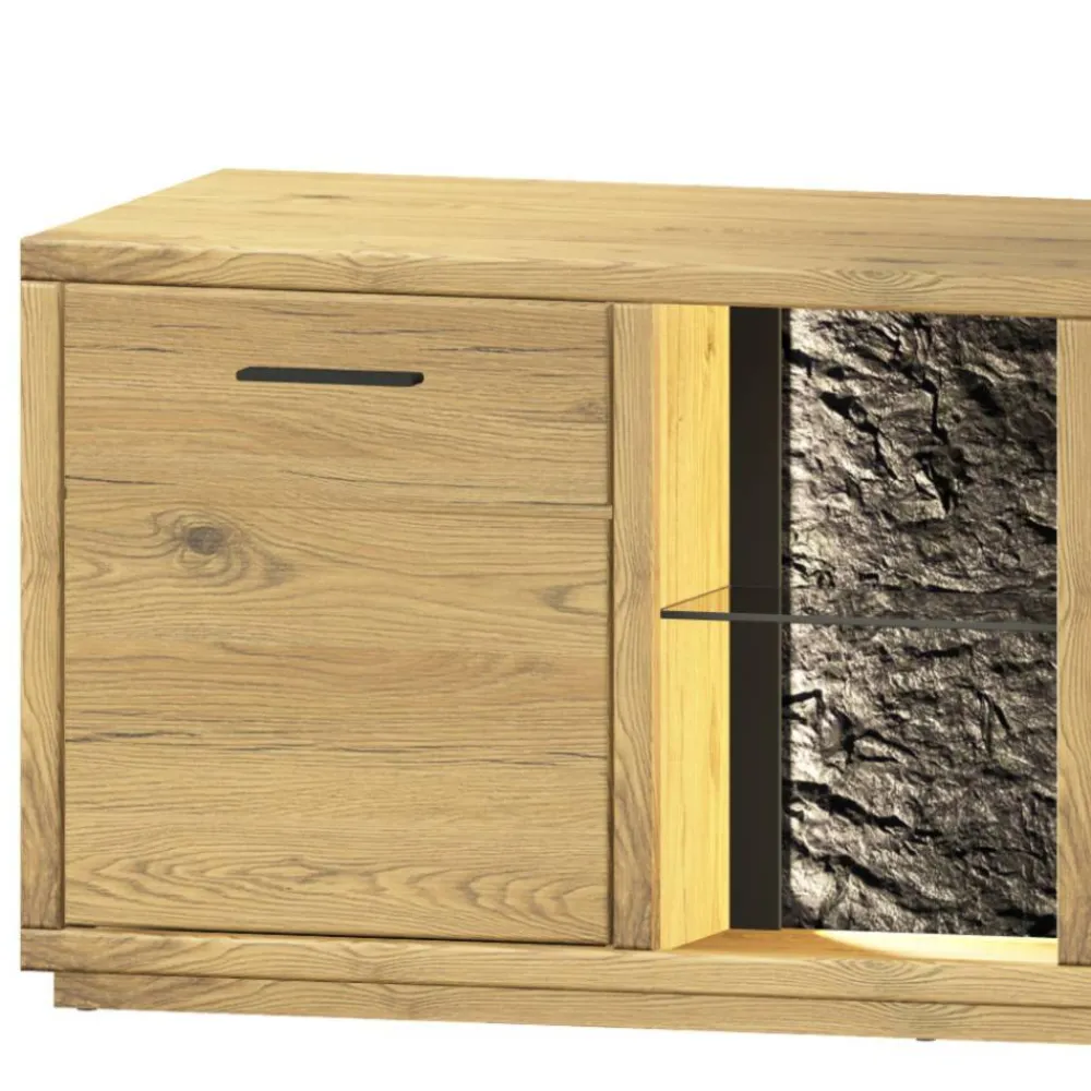 Discount Fernseher Schrankwand Ostoro Wohnwand 250 Cm|Moderne Wohnwände