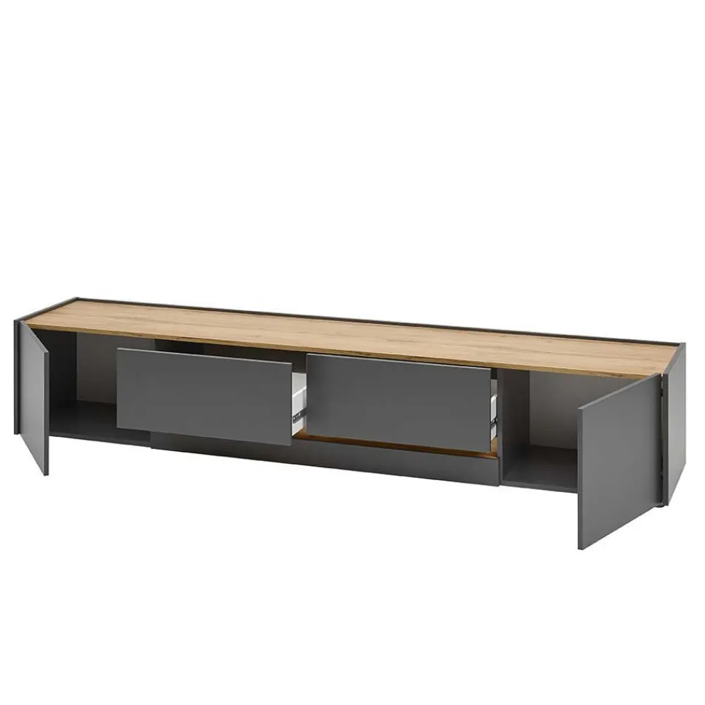 Outlet Fernseher Schrankwand Uzniana Moderne Wohnwände