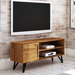 Outlet Fernseher Tisch Cariasca Massivholz Tv Möbel|Fernsehtische