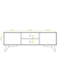 Outlet Fernsehertisch Triancova Massivholz Tv Möbel|Fernsehkommoden