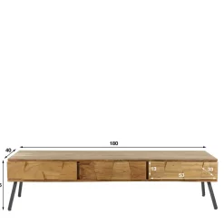 Fernsehlowboard Cherry*Pharao24 Discount