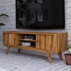 Clearance Fernsehschrank Carilla Massivholz Tv Möbel|Fernsehtische
