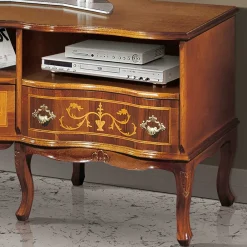 Clearance Fernsehtisch Valdarar Massivholz Tv Möbel|Fernsehtische