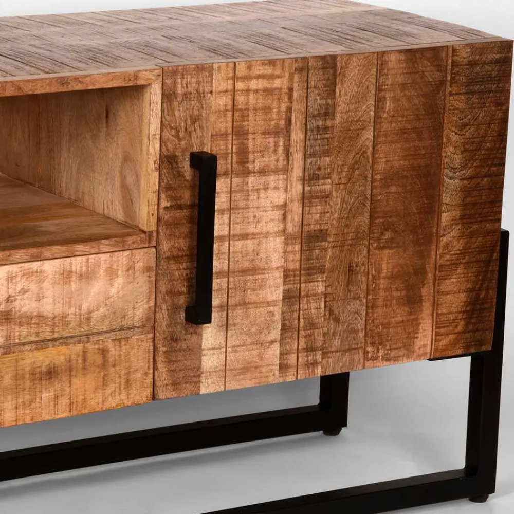 Online Fernsehunterschrank Vedriasch Massivholz Tv Möbel|Fernsehtische