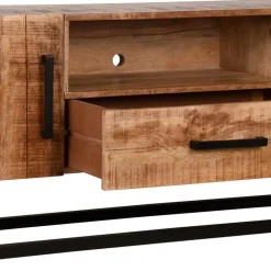 Online Fernsehunterschrank Vedriasch Massivholz Tv Möbel|Fernsehtische