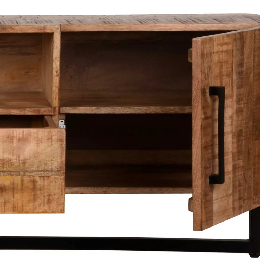 Online Fernsehunterschrank Vedriasch Massivholz Tv Möbel|Fernsehtische