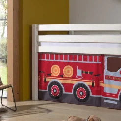 Feuerwehr Hochbett Kinder Uwida Kinder Kinderbetten|Kinderhochbetten