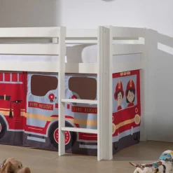 Feuerwehr Hochbett Kinder Uwida Kinder Kinderbetten|Kinderhochbetten