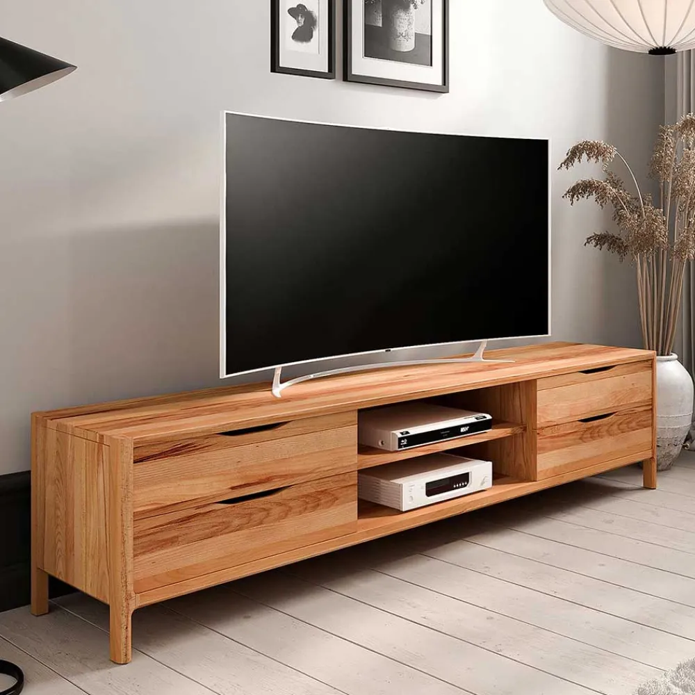 Clearance Flachstrecke Wohnzimmer Korres Massivholz Tv Möbel|Fernsehkommoden