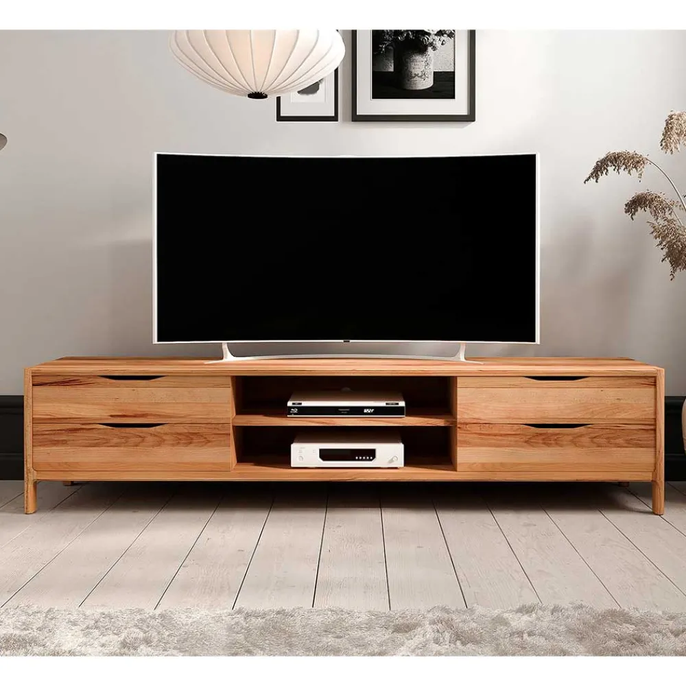 Clearance Flachstrecke Wohnzimmer Korres Massivholz Tv Möbel|Fernsehkommoden