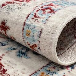 Floraler Kurzflor Teppich Zeremonia*Pharao24 Hot