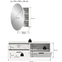 Flur Möbel Meteora*Pharao24 Online