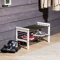 Discount Flur Schuhregal Chiosma Massivholzregale|Standregale