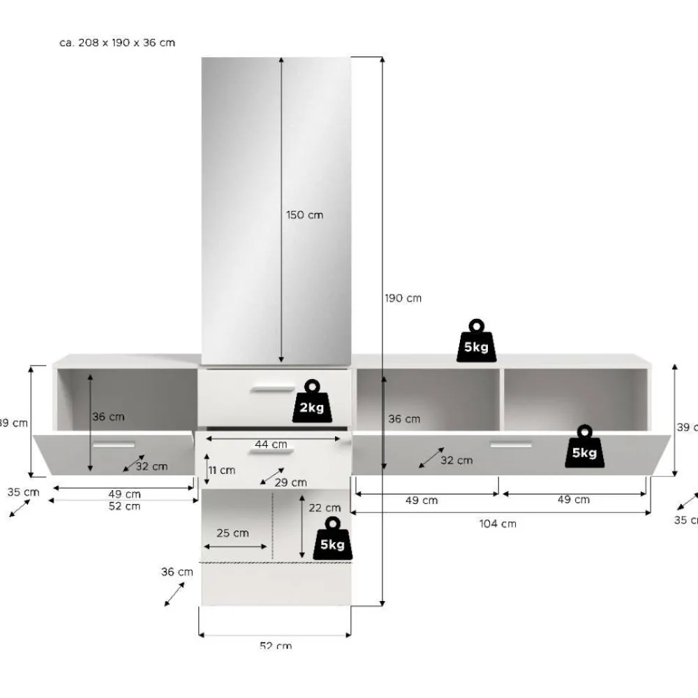 Discount Flurgarderobe Tiploma Garderobensets