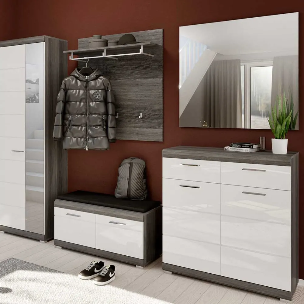 Flurgarderobenmöbel Hayoran*Pharao24 Online