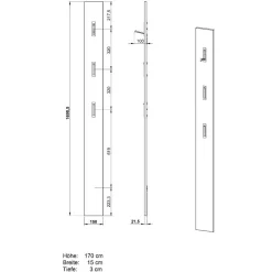 Hot Flurgarderobenset Flakes Garderobensets