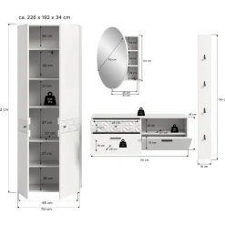 Flurgarderobenset Meteora*Pharao24 Online