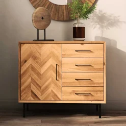 Outlet Flurkommode 80 cm hoch Yalley Flurkommoden