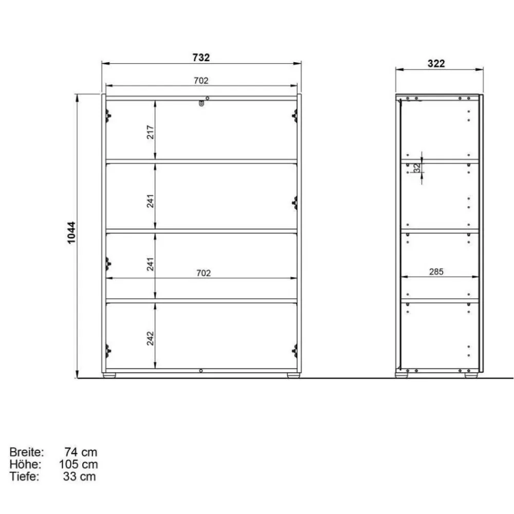 New Flurmöbel Set Arturo Garderobensets