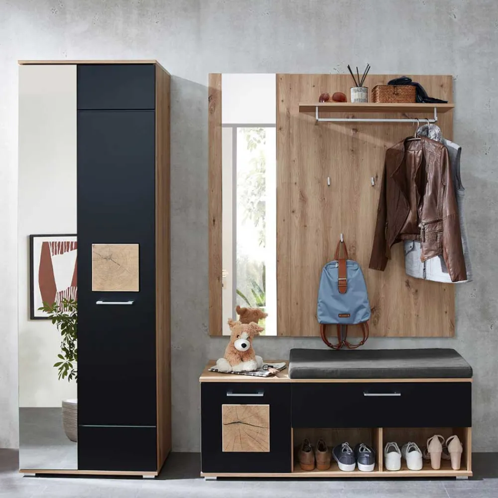 Outlet Flurmöbel Set Griffin Garderobensets