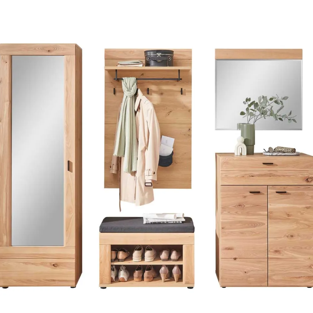 New Flurmöbel teilmassiv Celavio Garderobensets