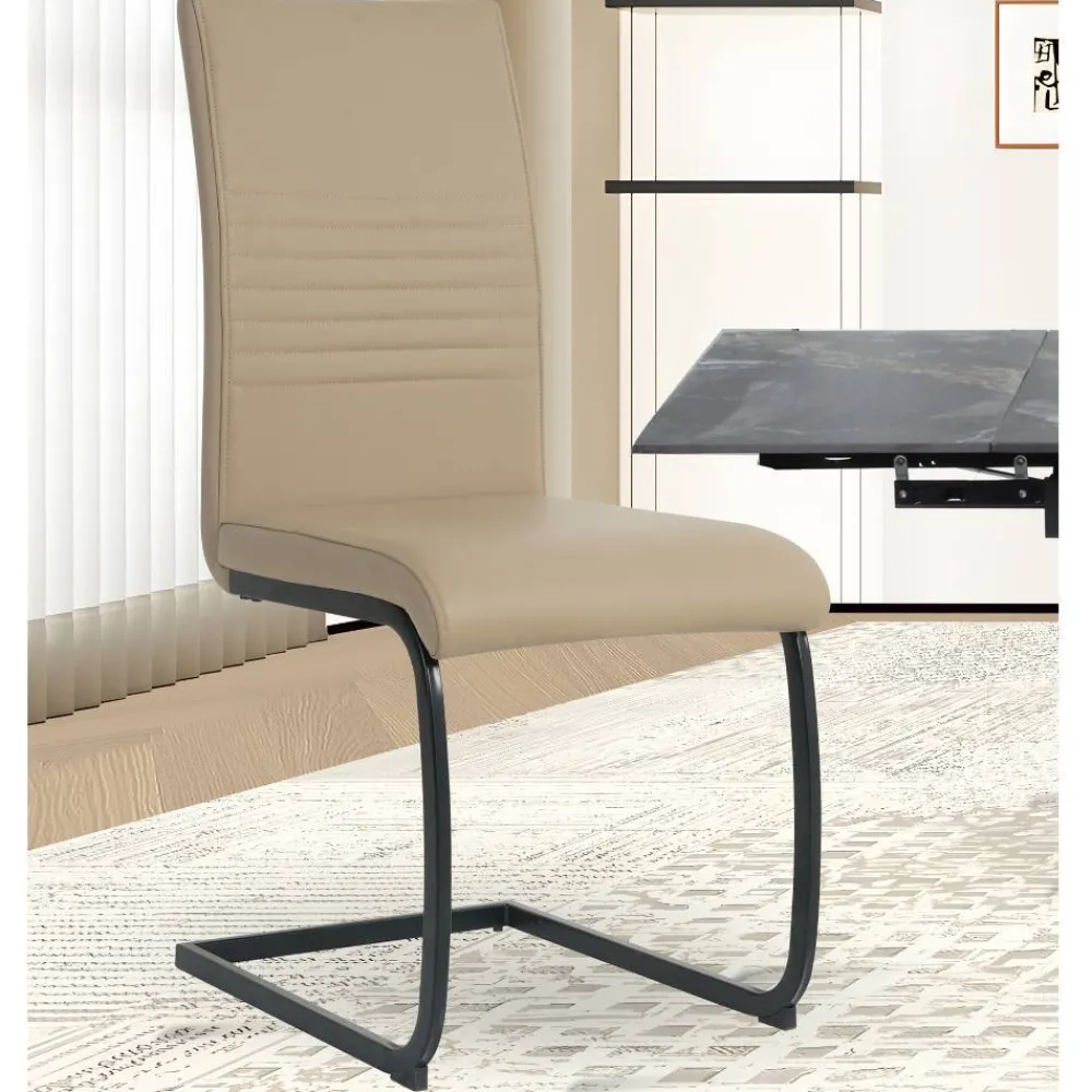 Best Freischwinger Leonhard Lederstühle|Freischwinger