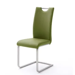 Discount Freischwingerstuhl Galini Lederstühle|Polsterstühle