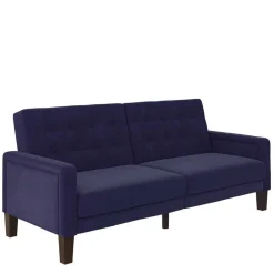 Hot Funktions Sofa Blau Ellos 3 Sitzer Sofa|Schlafsofas