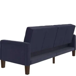 Hot Funktions Sofa Blau Ellos 3 Sitzer Sofa|Schlafsofas