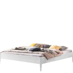 New Futonbett in Weiß Mutez Doppelbetten|Massivholzbetten