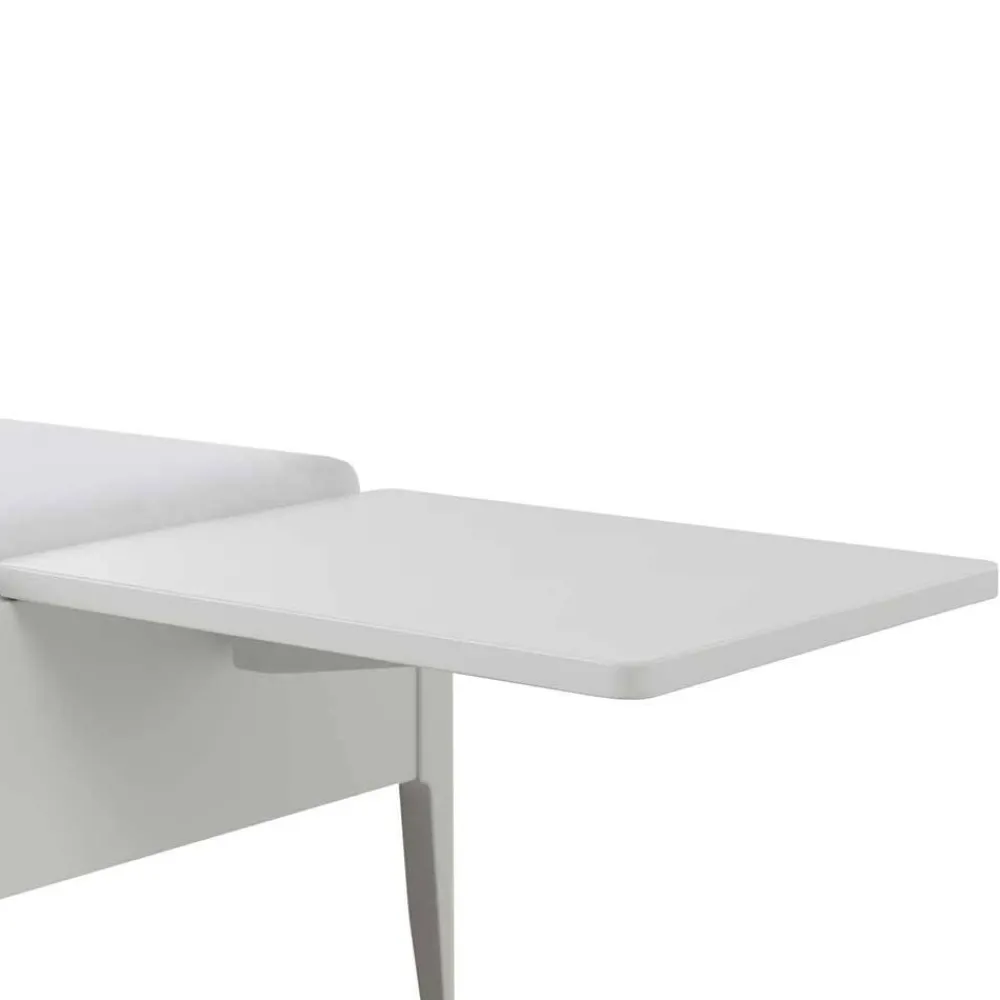 New Futonbett in Weiß Mutez Doppelbetten|Massivholzbetten