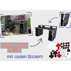 Sale Gamer Schreibtisch Choklan Schreibtische