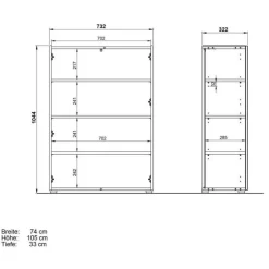 Hot Garderobe Flur Flakes Garderobensets