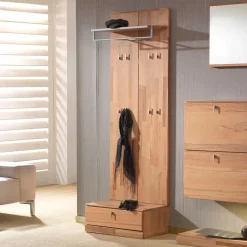Hot Garderobe Meryno Massivholz Garderoben|Garderoben Paneele