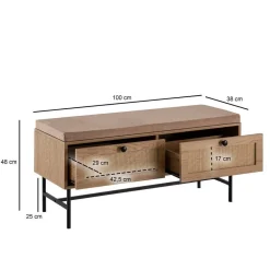 Discount Garderobenbank Alberello Garderobenbänke