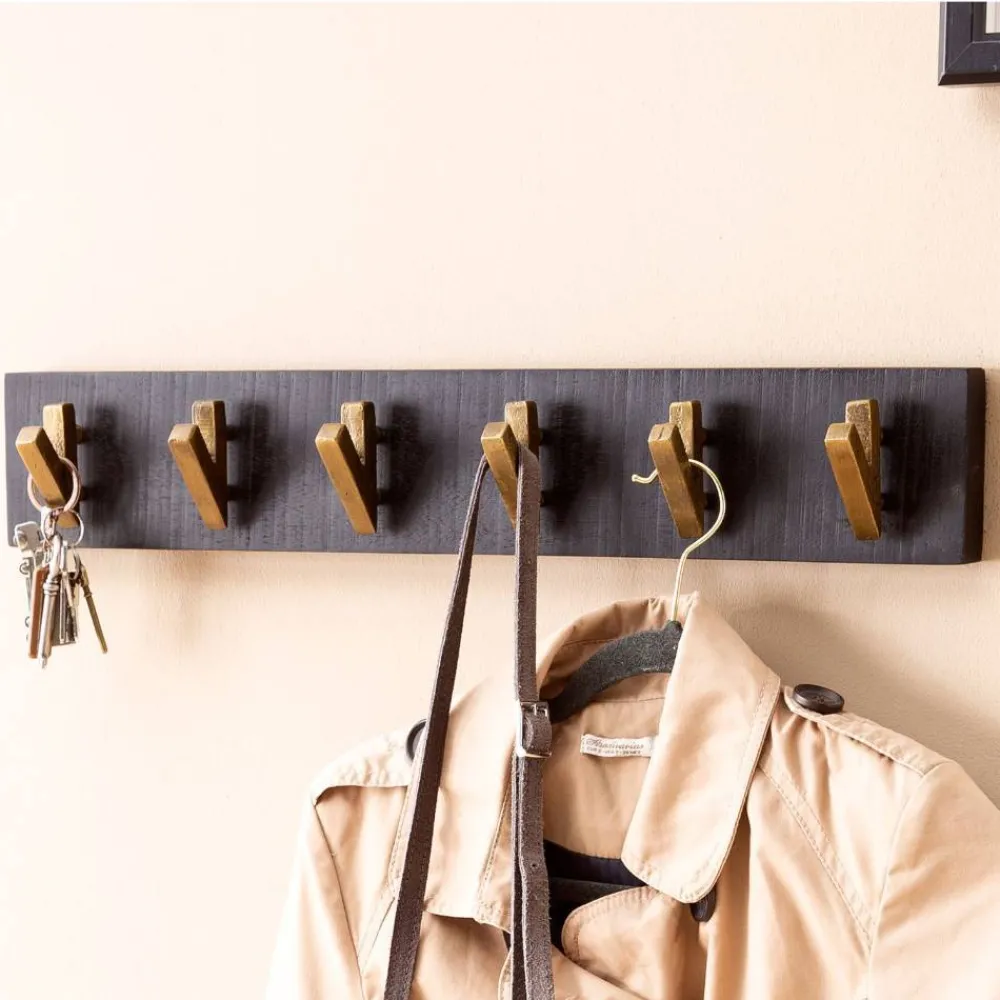 New Garderobenhakenleiste Mexico Wandgarderoben|Massivholz Garderoben