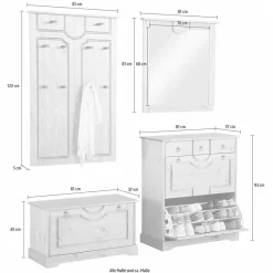 Best Garderobenkombination Savredan Garderobensets